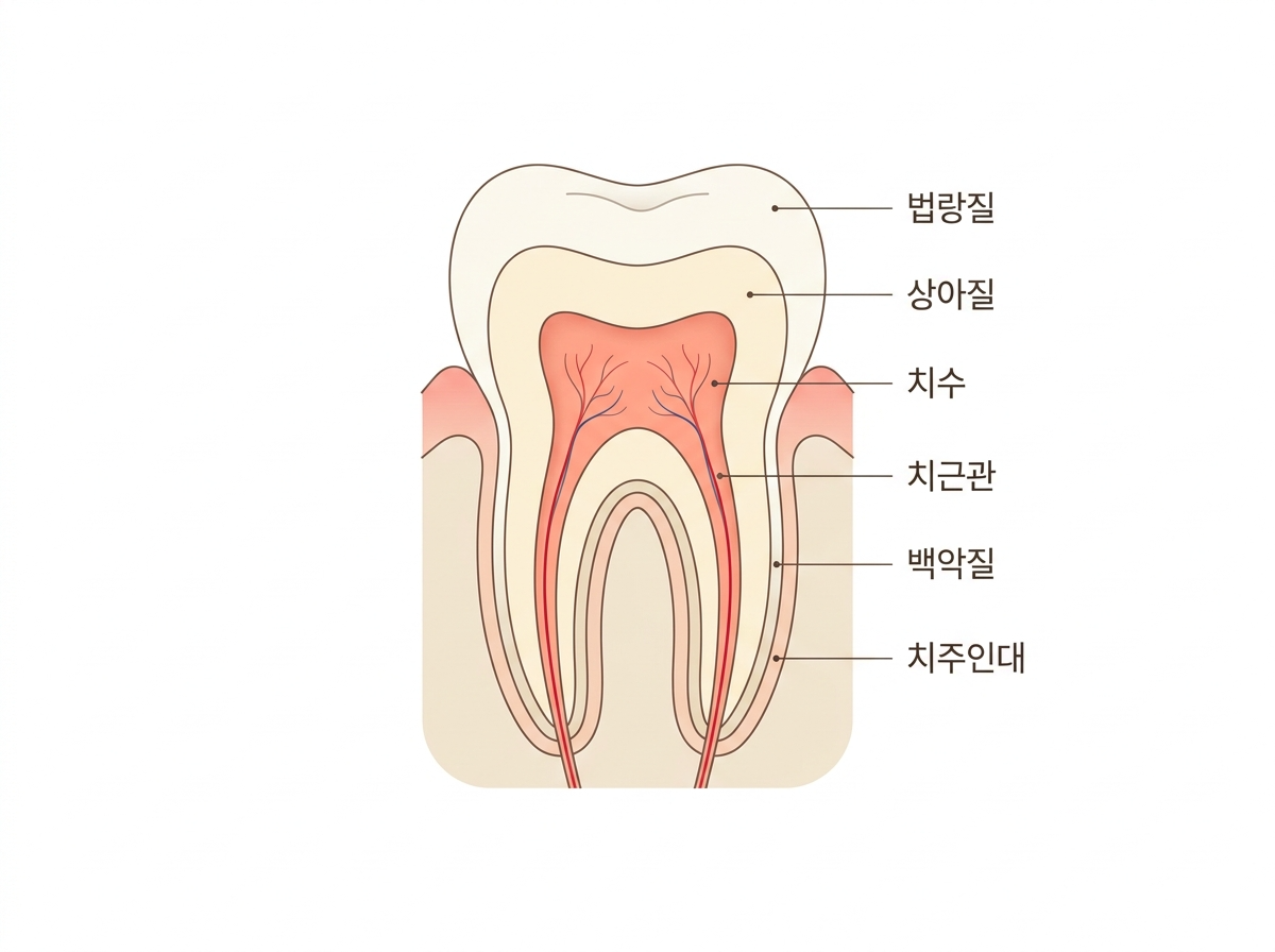 치아의 구조